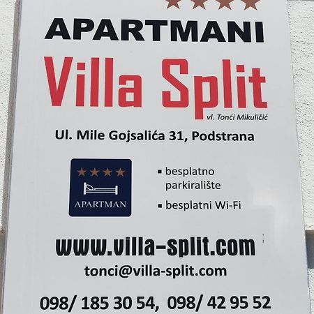 Apartments Villa Split Podstrana Buitenkant foto