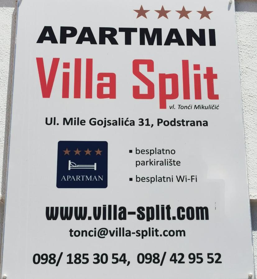 Apartments Villa Split Podstrana Buitenkant foto